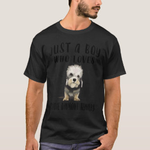 Im Just A Boy Who Loves Dandie Dinmont Terriers Do T-Shirt
