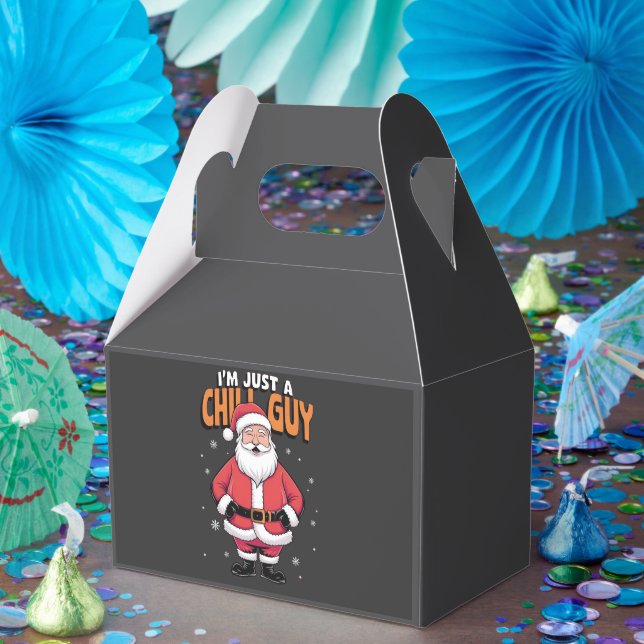 I'm Just a Chill Guy Meme Christmas Funny 2025 Favour Box (Party)