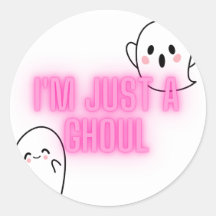 "I'm Just a Ghoul" Sticker 