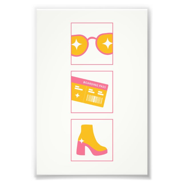 I'm Just a Girl Wall Poster (Front)