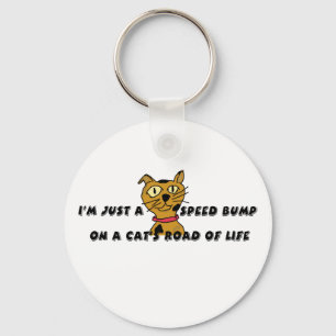 I'm just a speed bump key ring