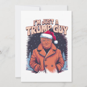 i'm Just a Trump Guy Chill Guy Meme Trump T-Shirt Save The Date