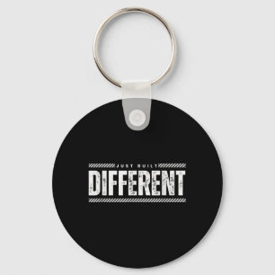 Im Just Built Different - Motivational Quote Key Ring