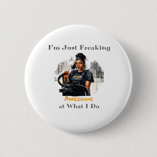 I'm Just Freaking ... Classic 6 Cm Round Badge