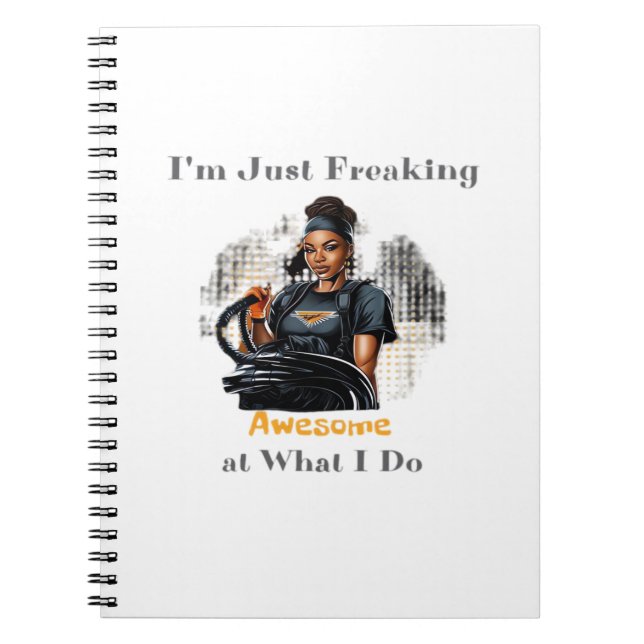 I'm Just Freaking ... Classic Notebook (Front)