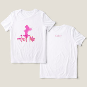 I'm Just Girl Tri-Blend Shirt