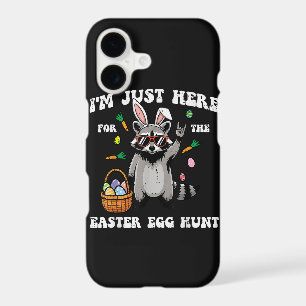 Im Just Here for Easter Egg Hunt Racoon