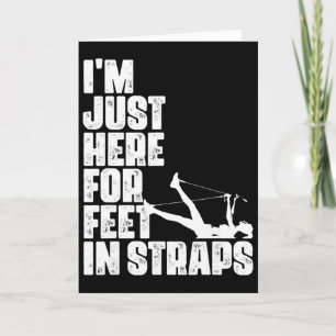 I'm Just Here For Feet In Straps Fitness Pilates E Card