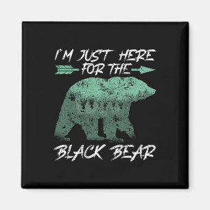 I'm Just Here For The Black Bear Bow Hunting Magnet