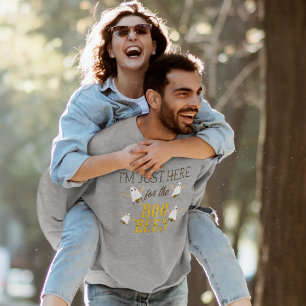 I'm Just Here for the Boo Bees Funny Halloween Sweatshirt