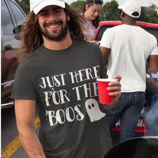 I'm Just Here for the Boos Cute Funny Halloween T-Shirt (Creator Uploaded)