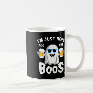 I'm Just Here For The Boos Fun Halloween Beer Love Coffee Mug