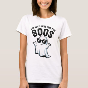 "I'm Just Here for the Boos" Ghost T-Shirt