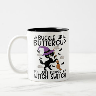 I'm Just Here For The Boos Halloween Funny Ghost Two-Tone Coffee Mug