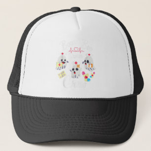 I'm Just Here For The Boos Shirt Funny Halloween G Trucker Hat