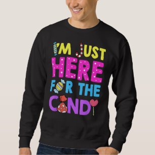 I'm Just Here For The Candy Shirt Funny Halloween 
