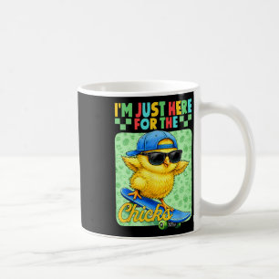 I'm Just Here For The Chick Cute Easter For Kid Bo Coffee Mug