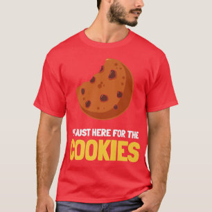 I'm Just Here For The Cookies Pyjamas Funny Baking T-Shirt
