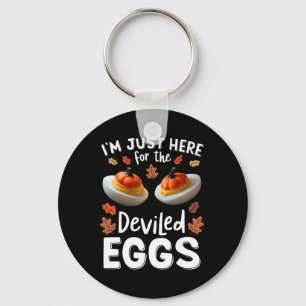 I'm Just Here For The Deviled Eggs 1 Key Ring