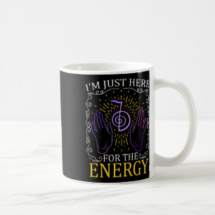 I'm Just Here For The Energy Chakra Healing Hands Coffee Mug