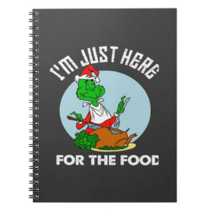 I'm just here for the food notebook