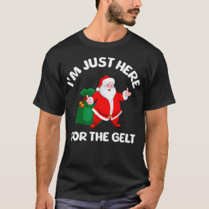 I'M Just Here For The Hanukkah Gelt Dreidel Latke T-Shirt