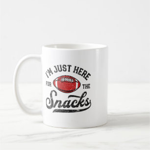 I'm Just Here For The Snacks Funny Fantasy Footll  Coffee Mug