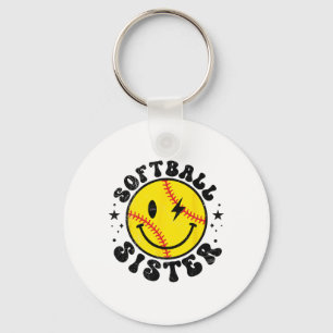 I'm Just Here For The Snacks Softll Sister Toddler Key Ring