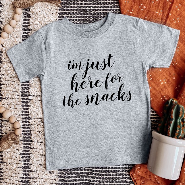 I'm Just Here for the Snacks Tee (Creator Uploaded)