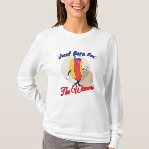 I'm Just Here for the Wieners Shirt 4th of July -