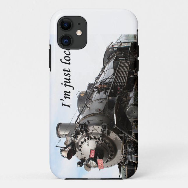 I'm just loco iPhone case 1 (Back)