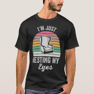 I'M Just Resting My Eyes Vintage T-Shirt