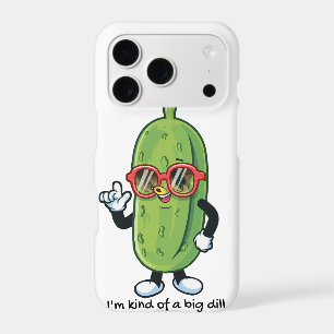 I'm Kind of a Big Dill pickle wearing sunglasses