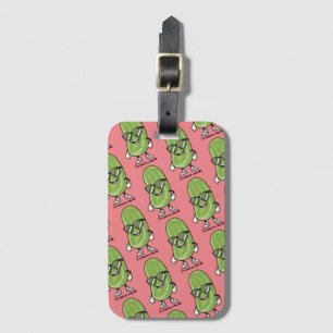 I'm Kind of a Big Dill   pickle wearing sunglasses Luggage Tag