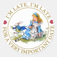 I'm Late, I'm Late, For A Very Important Date!