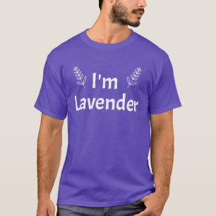 I'm Lavender Lazy Halloween Costume T-Shirt