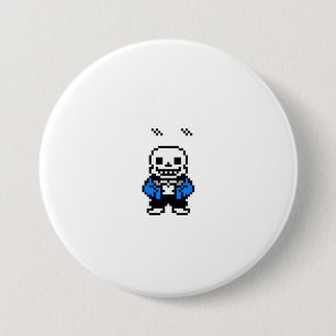 Im Lazy And I Know It Sans Skeleton Sans Sku 7.5 Cm Round Badge