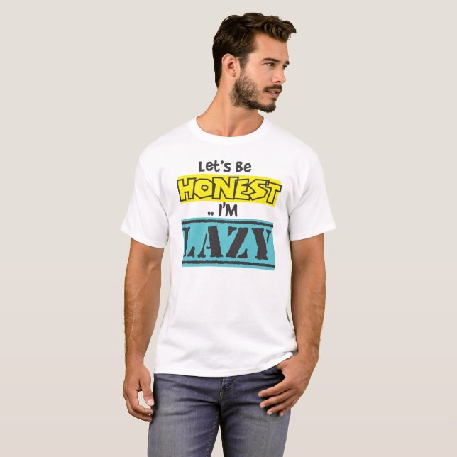 I'M LAZY Light Shirts (Front Full)