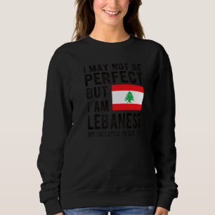 I'm Lebanese Flag Lebanon Heritage Lebanese Roots Sweatshirt