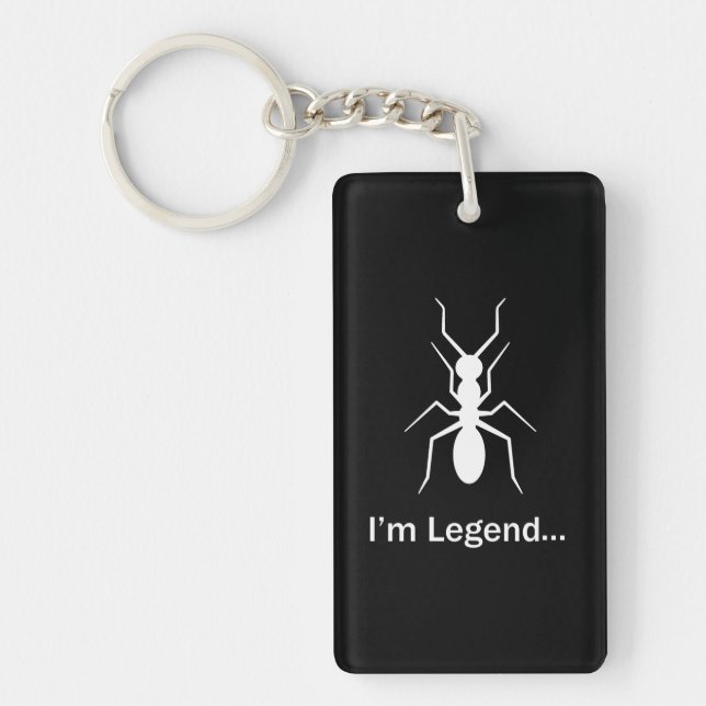 I'm legend ant key ring (Front)