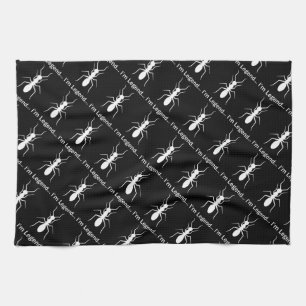 I'm legend ant tea towel