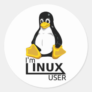 I'm Linux User Classic Round Sticker