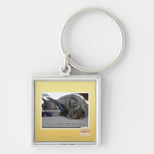 I'm listening key ring (Front)