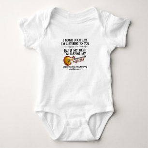 I'm Listening To You But In My Head I'm Playing My Baby Bodysuit