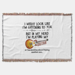 I'm Listening To You But In My Head I'm Playing My Throw Blanket