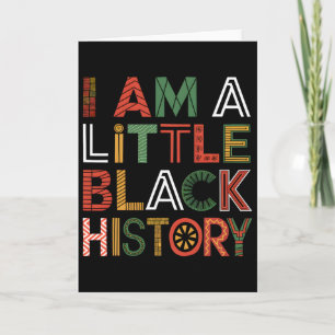 I'm Little Black History Month African American Hi Card