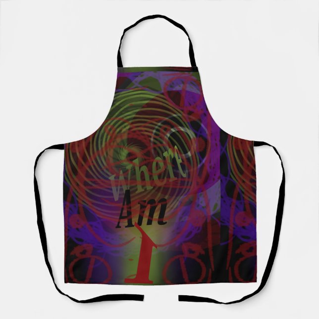 I'm Lost  Apron (Front)
