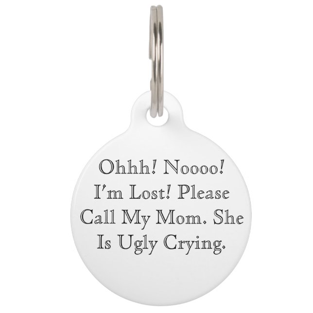 I'm Lost Dog Tag (Front)