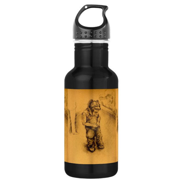I'm Lost in Le Tianguie, Mexico 532 Ml Water Bottle (Front)