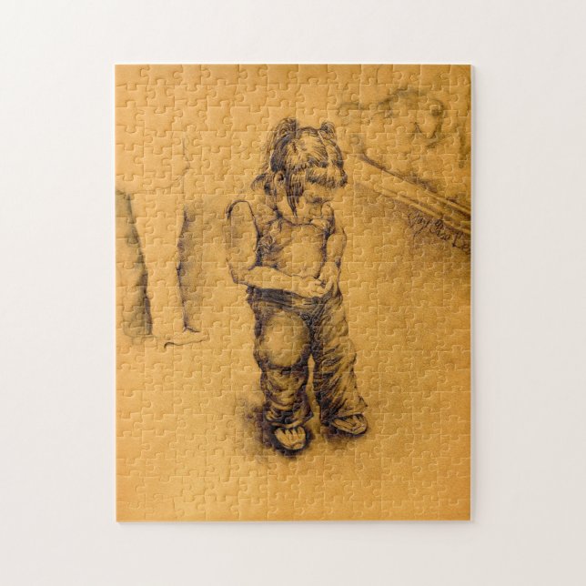 I'm Lost in Le Tianguie, Mexico Jigsaw Puzzle (Vertical)